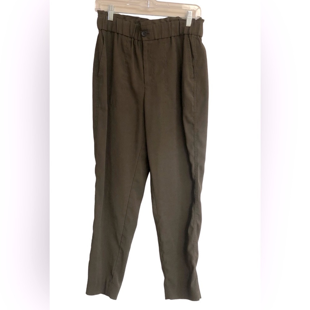 Banana Republic Women’s Olive Green Joggers Pants Elastic Waist Size Small